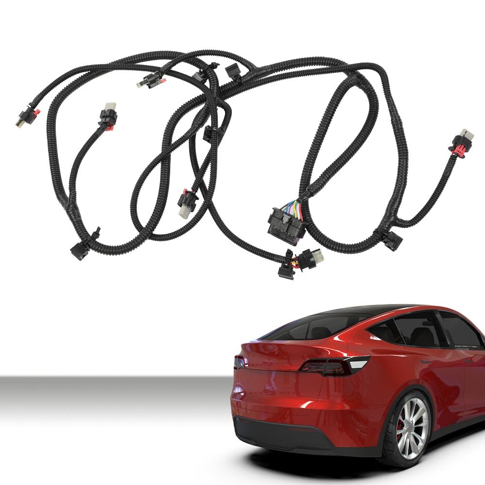 G-PLUS Rear Bumper Wiring Harness Compatible with Tesla Model Y 2020 2021 2022 2023 20 21 22 23 148904600C