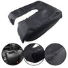 G-PLUS Console Armrest Leather Synthetic Cover Compatible with Toyota Tundra 2014 2015 2016 2017 2018 2019 Black
