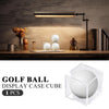 G-PLUS Golf Ball Display Case Acrylic Clear Baseball Holder Cube