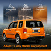 G-PLUS Tail Light Rear Brake Lamp without Bulb and Wiring Harness Compatible with Honda Pilot 4-Door Sport Utility 2009-2015 Clear/Red Lens Driver Side Luces TraserasAssembly