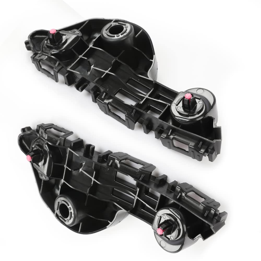 G-PLUS Bumper Bracket Retainer Front Pair Beam Mount Support Compatible with Toyota Camry 2018-2024 Bumper Retainer Bracket Support 52536-33060 52535-33060
