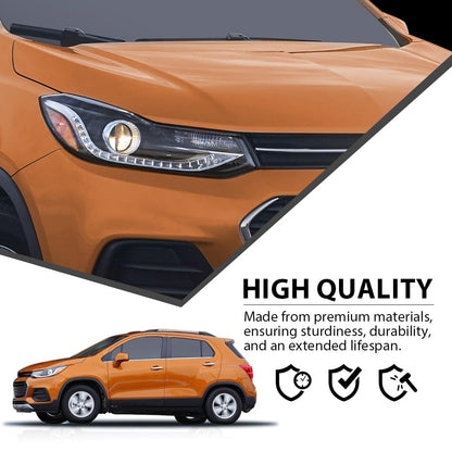 G-PLUS Headlights Headlamps w/Bulbs Compatible with Chevy Trax 2017-2022,Fit w/Factory LED DRL Projector Headlights Models Only,Driver and Passenger,faros delanteros