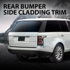 G-PLUS Rear Bumper Side Cladding Silver Trim Left & Right Compatible with Range Rover 2013-2022