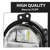 G-PLUS Bumper Fog Light Lamp Compatible with Mini Cooper F54 F55 F56 F57 2014-2021 Front Left