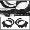 G-PLUS Fog Lamp Light Cover Bezel Compatible with LR4 2010-2016 2PCS ABS Plastic Trim