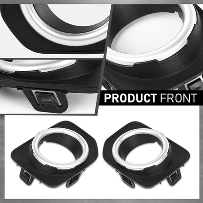 G-PLUS Fog Lamp Light Cover Bezel Compatible with LR4 2010-2016 2PCS ABS Plastic Trim