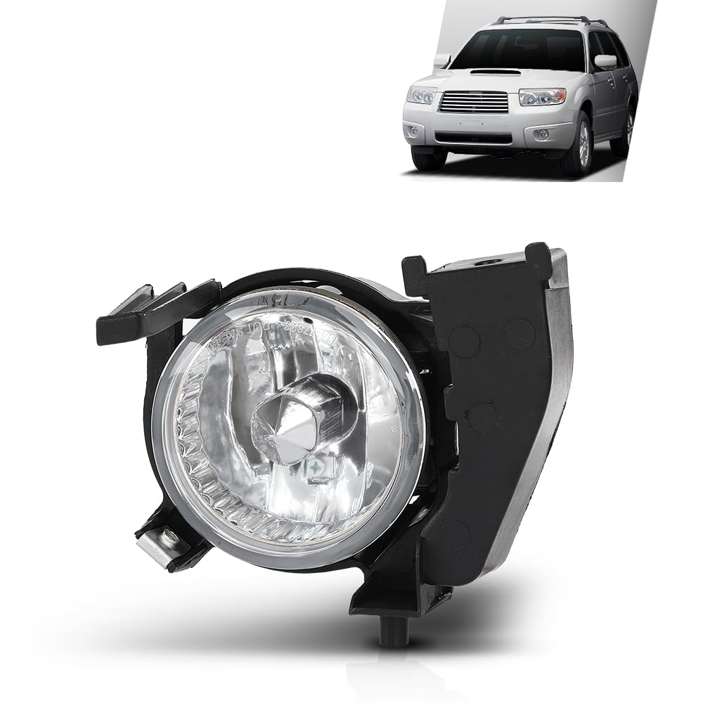G-PLUS Left Front Fog Light Assembly Driving Lamp Compatible with Subaru Forester 2006-2008 84501SA190