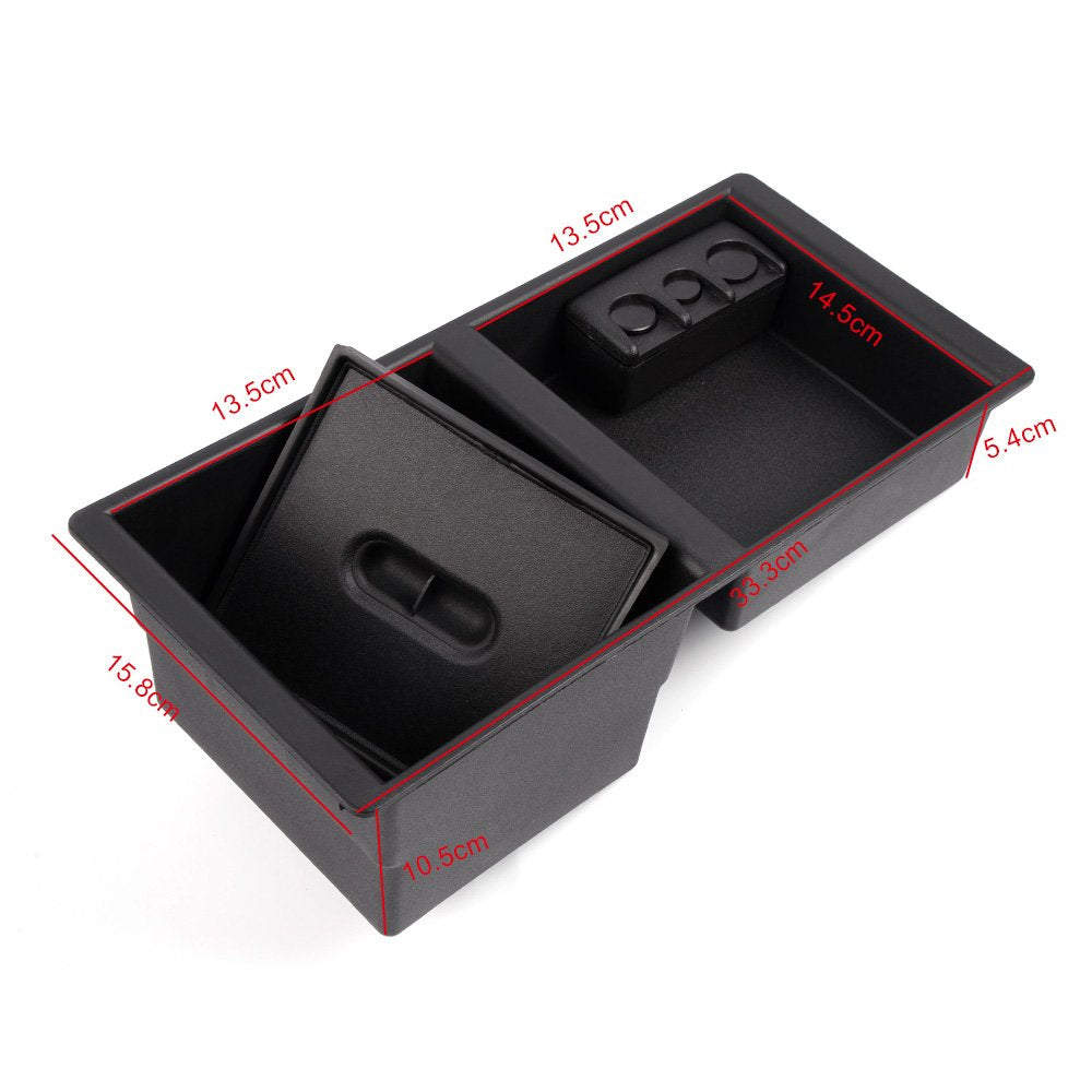 G-PLUS Center Console Organizer Compatible with 2014-2017 GM OEM Part 22817343 Front Floor Insert Tray