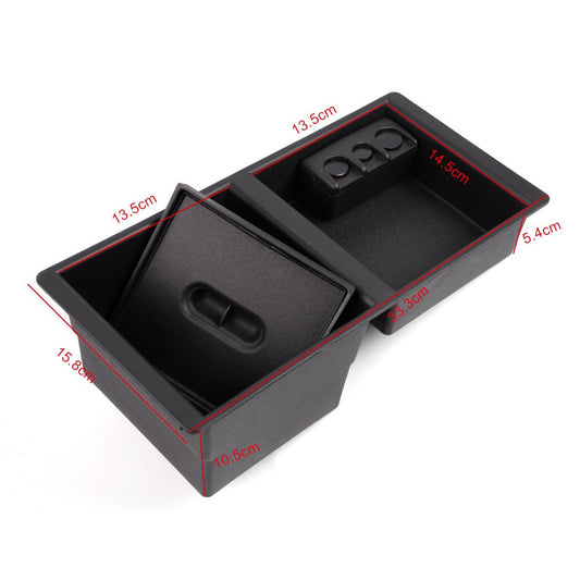 G-PLUS Center Console Organizer Compatible with 2014-2017 GM OEM Part 22817343 Front Floor Insert Tray