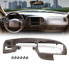 G-PLUS Dash Pad Bezel Compatible with Ford F150/ Expedition 1997 1998 1999 2000 2001 2002 2003 Dash Trim Bezel (Matte Brown)