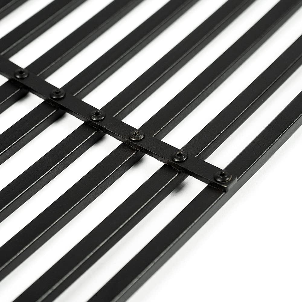 G-PLUS Front Upper Bumper Chrome Billet Grille Insert Compatible With Nissan Maxima 2009 2010 2011 2012 2013 2014 (Black)
