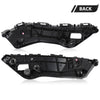 G-PLUS Front Bumper Support Spacer Retainer Brackets RH&LH Compatible with 2013-2015 Toyota RAV4 525350R030, 525360R030, TO1033116, TO1032116 Front 2-Pcs