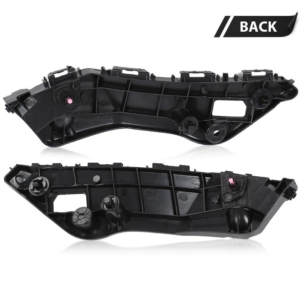 G-PLUS Front Bumper Support Spacer Retainer Brackets RH&LH Compatible with 2013-2015 Toyota RAV4 525350R030, 525360R030, TO1033116, TO1032116 Front 2-Pcs