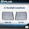 G-PLUS Front Headlight Lens Cover Compatible With 2007-2014 Chevy Silverad