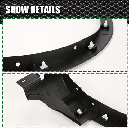 G-PLUS Front Fender Flares Compatible with Ford Escape 2013 2014 2015 2016 2017, 2PCS Wheel Opening Molding Arch Trim Left & Right, CJ5Z-16268-AB, Factory Style