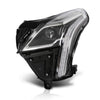 G-PLUS LED Headlight Front Left Driver Side Compatible with Cadillac XT5 2020-2023 84849607 Black