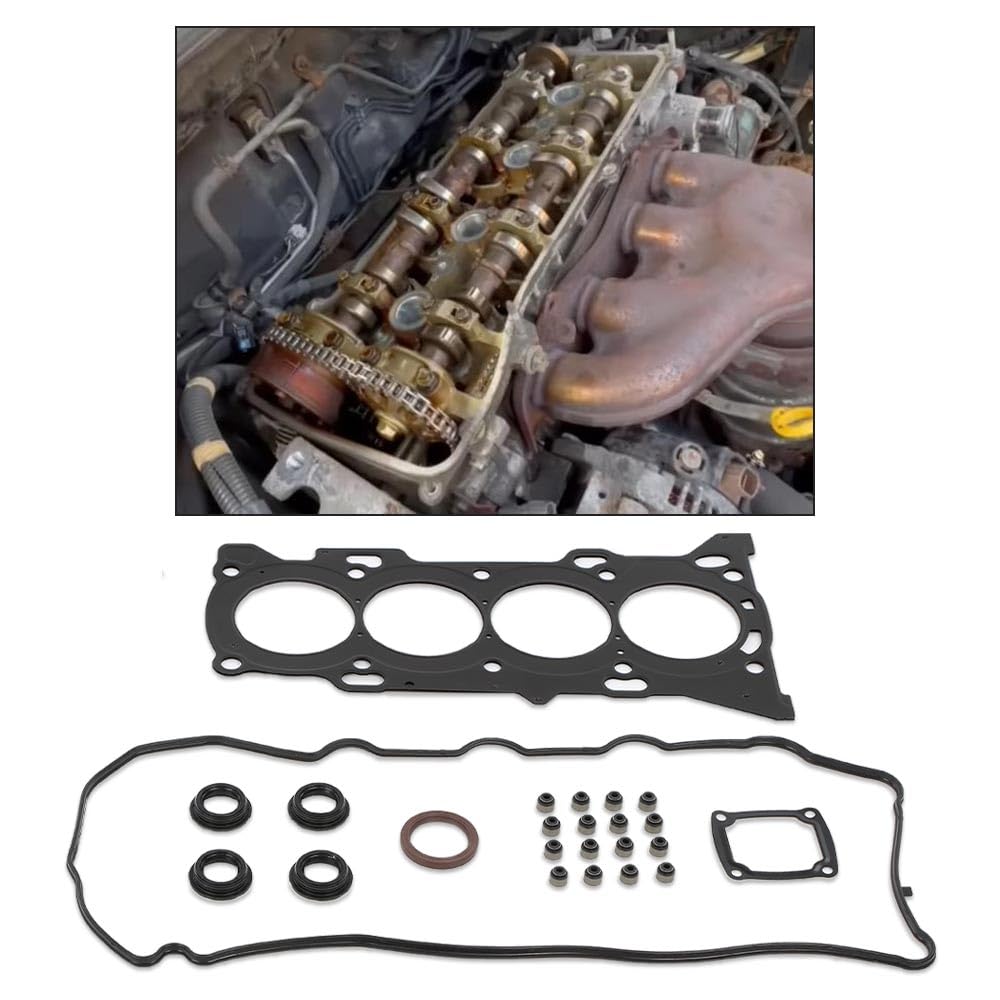 G-PLUS Head Gasket Set Compatible with Scion TC 2011-2016/Fit Toyota Camry 2010-2017/Fit Toyota RAV4 2009-2018/Fit Toyota Sienna 2.7L 2011-2013/Fit Toyota Venza 2.7L 2009-2016 HS26562PT