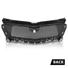 G-PLUS Front Bumper Grille for Cadillac XT6 2020-2021 Black Chrome Close-up View