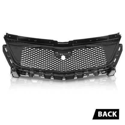G-PLUS Front Bumper Grille Grill Compatible with Cadillac XT6 2020-2021 84758562 Black and Chrome