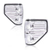 G-PLUS Tail Lights w/Bulb Compatible with Ford F150 2009-2014(Not Fit Ogriginal Model with LED Tail Lamp) White lens luces traseras, faros traseros Brake Lamps Left & RightAssembly