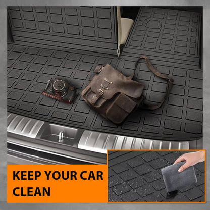 G-PLUS TPE Floor Mats Fit Hyundai Santa Fe 2024-2025 Truck Accessories Cargo Liners All Weather Protection 1PCs Black Alfombras para Carro