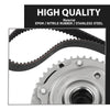 G-PLUS Timing Belt Kit 14PCS, Compatible with Chevy Sonic Cruze 1.8L 2011-2018,Fit Chevy Aveo/Aveo5 1.6L United States Region 2010-2011 K015603XS, TCK338