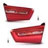 G-PLUS Inner LED Tail Lights Rear Brake Lamp Left+Right Compatible with Audi A6 C7 2012-2015,Only Fit for Saloon/Sedan Models 4GD945093, 4GD945094