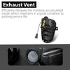 G-PLUS LED DRL Daytime Running Light Front Fog Lights w/Wire Harness & Switch Compatible with Kia Rio EX/LX/S 2018 2019 2020 Clear Lens Black Housing, 922011W710, 922021W710