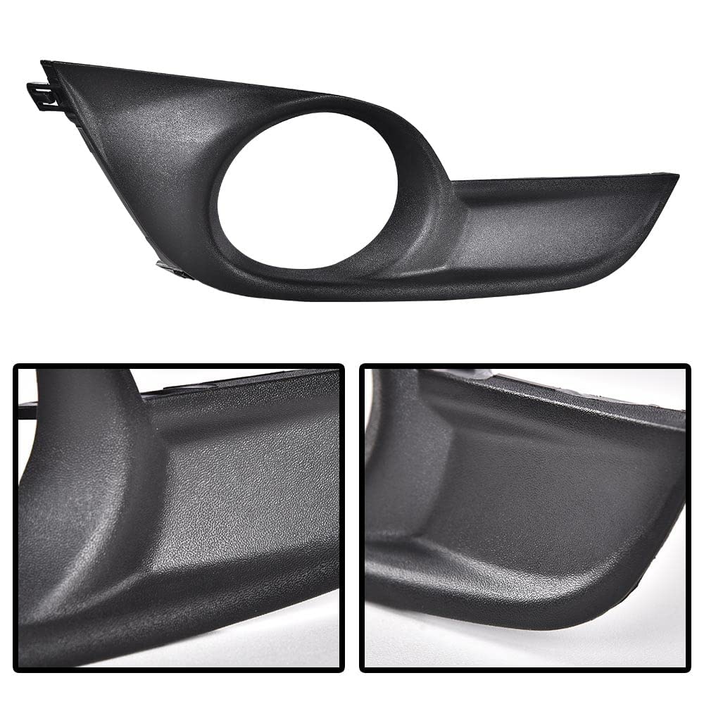 G-PLUS Fog Light Covers Grille Bezel Compatible with 2016 2017 2018 2019 Nissan Sentra Fog Lamp Accessories Cover Driver and Passenger Side 622564AF0B, NI1039142, 622574AF0B, NI1038142