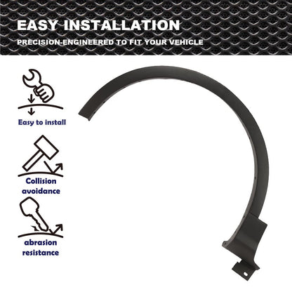 G-PLUS Front Fender Flares Compatible with Ford Escape 2013 2014 2015 2016 2017, 2PCS Wheel Opening Molding Arch Trim Left & Right, CJ5Z-16268-AB, Factory Style