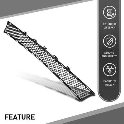 G-PLUS Bumper Grille Front Center Fit Benz E300 E350 E400 E450 (submodel: 4Matic, Base) 2017-2020 For Models With Luxury Package, Center, Sedan 2138850622