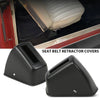 G-PLUS Bench/Bucket Belt Retractor Covers Compatible with A-body Chevelle GTO 442 GS 1967-1972/Fits Monte Carlo 1969-1972 and Grand Prix 1970-1972 Front