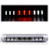 G-PLUS LED Third Brake Light Compatible With 1999-2006 Chevy Silverado/GMC Sierra 1500 2500 3500,3RD Cargo LED Tail Stop Lamps Clear lens Chrome Housing