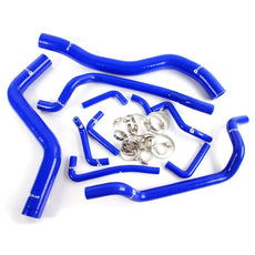 G-PLUS Silicone Radiator Hose Kit Clamps Compatible with Mitsubishi Eclipse 1995-1999 Blue