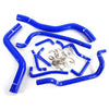 G-PLUS Silicone Radiator Hose Pipe Kit Clamps Compatible With 1995-1999 Mitsubishi Eclipse Turbo Coolant, Blue