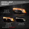 G-PLUS Headlight Right Passenger Side RH Compatible with Benz CLA250 CLA45 2014 2015 2016 without modules and ballasts 1179065600, MB2503224 Black