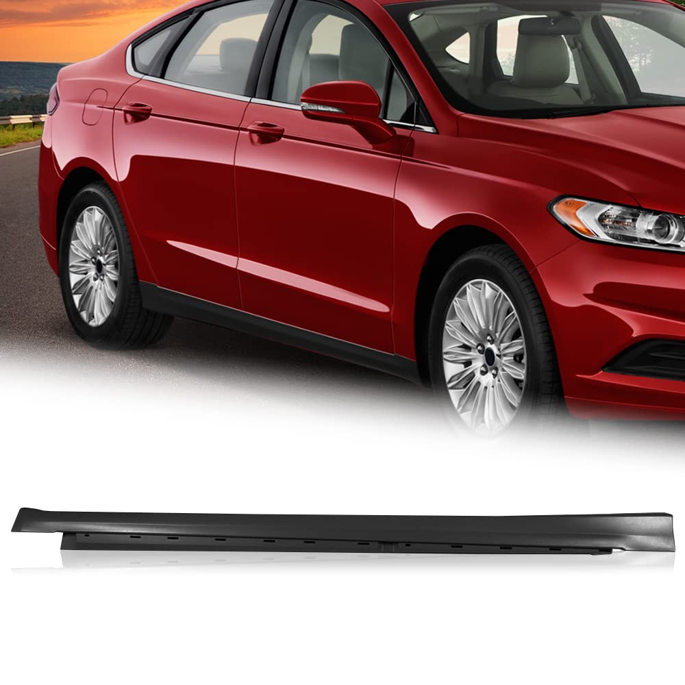 Compatible with 2017-2018 Ford Fusion Energi Panel Molding Trim Right Passenger Side (Hardware Included)