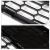 G-PLUS Front Bumper Lower Grill 3pcs Compatible with Ford Focus S/SE 2012-2014 Honeycomb Mesh Front Bumper Grille