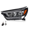 G-PLUS LED DRL Headlight Compatible with Buick Encore 2017-2022 Headlamp w/Bulbs Clear Lens Black Housing Amber Reflector Left Driver Bumper Headlamps,faros delanteros