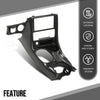 G-PLUS Double Din Radio Center Dash Bezel Kit, Compatible with Chevy Corvette C5 1997 1998 1999 2000 2001 2002 2003 2004 Carbon Fiber Black 10407815