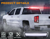 G-PLUS LED Third Brake Cargo Light Compatible With 2000-06 Chevy Suburban Tahoe GMC Yukon(ONLY For Liftgate Rear Doors),3RD Stop Tail Lamps (LED Strip Chrome Housing Clear Lens)