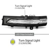 G-PLUS Left LED Mirror Mounted Turn Signal Light, Compatible with Ford Edge SEL/Titanium Sport Utility 4-Door 2015-2021, Driver Side, FT4Z13B374A