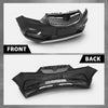 G-PLUS Front Bumper Cover Grille Compatible with Buick Encore 2017 2018 2019 2020 2021, Primed Black