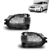 G-PLUS Fog Lights Assembly Lamp Clear Lens Compatible with Lexus GS300 GS350 GS430 GS450h GS460 2006-2011 8122130282