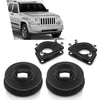 G-PLUS Front 2.5" & Rear Spacer 2.0" Leveling Lift Kit Compatible with Jeep Liberty KJ 2002-2007