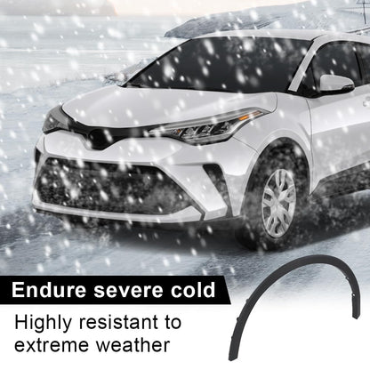 G-PLUS Front Left Fender Flare Compatible with Toyota CHR 2018-2022 Left Driver Side Wheel Opening Molding 75602F4010, TO1290115