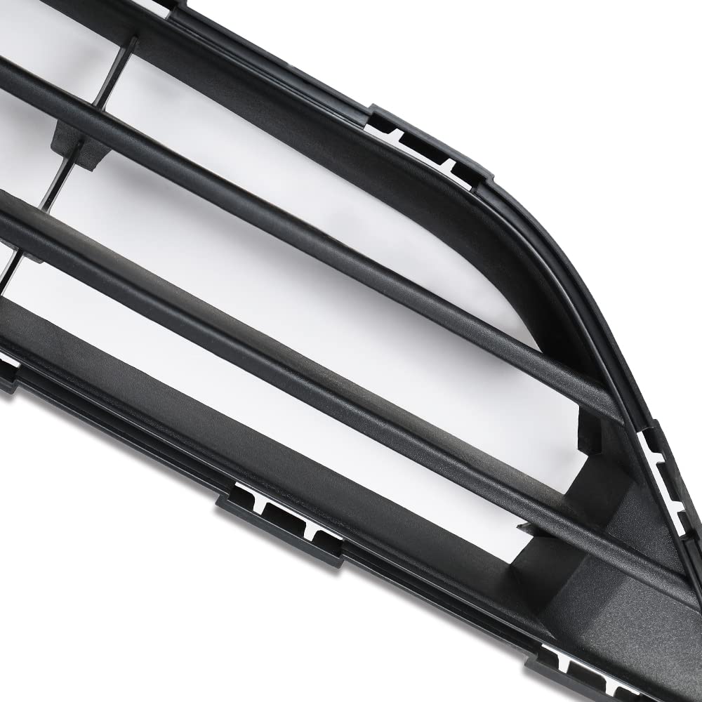 G-PLUS Front Bumper Grille Insert Compatible with Nissan Rogue 2017 2018 2019 Lower Radiator Hood Grill Assembly 622546FL0A