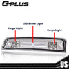 G-PLUS 3D LED Bar Truck Third 3rd Tail X Brake Light Compatible With 2009-2010 Dodge Ram 1500 2011-2017 Ram 1500 2500 3500 55372082AE 55372082AF High Mount Stop light