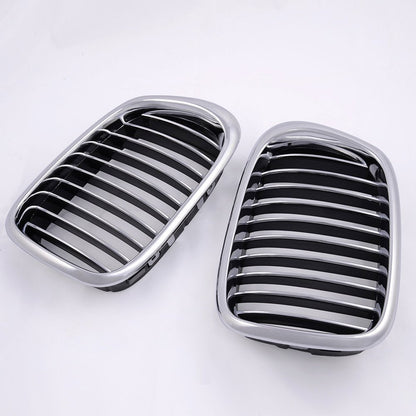 Front Hood Kidney Grille Bumper Grills Replacement For BMW E39 525i 528i 530i 540i M5 1997 1998 1999 2000 2001 2002 2003