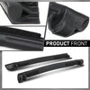 G-PLUS Top Mount Side Weatherstrip Seal Pair Compatible with Chevy Corvette 1997-2004 0313370, 10313371 Black
